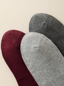 4 đôi tất cotton cổ ngắn nữ, tất lông cừu Angora màu đỏ ấm áp đa năng cho mặc hàng ngày, mùa thu/đông - Nhiều màu - Xem 9