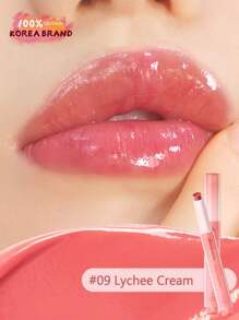 Dasique Melting Candy Balm (#09 Lychee Cream) | Glossy Balm | Moisturizing | For Dry Lips | Vegan |Clear,Glossy Glow Lipstick| Vibrant Color That Lasts All Day|K-Beauty - #09 Lychee Cream - View 1