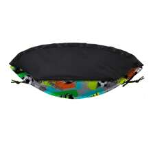 3D 打印足球主题捆绑口袋、彩色抽绳背包、运动健身训练储物袋 - 足球 - 查看 5