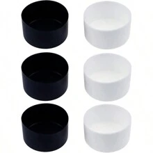 1 件硅胶隔热杯套，防滑耐热硅胶杯架套，适用于 40/32/20 盎司水瓶，尺寸 7.5 厘米和 9 厘米 - 彩色 - 查看 7