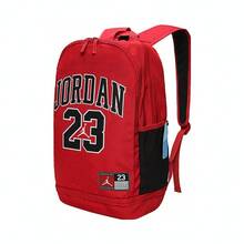 Nike 2024 青年背包，日常休闲收纳袋 - 紅色 - 查看 2