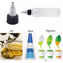 1 cái/2 cái/3 cái, Bộ chai bóp 30/50/100/120ml, Chai nhỏ giọt, Chai đựng chất lỏng, Chai mực, Chai sơn màu nước, Chai bóp bằng nhựa, Ống nhỏ giọt, Chai chiết, Chai chiết - Có thể dùng để đựng tinh dầu, Dầu dưỡng tóc/râu, Dầu massage và hỗn hợp dầu, Chiết xuất thảo dược, Thuốc nhuộm dạng lỏng, Nước hoa, Kem dưỡng da, Nước tẩy trang và nhiều loại khác! - Nhiều màu - Xem 5