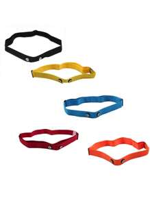 1Pc Multifunctional Fitness Sports Running Cycling Marathon Heart Rate Belt Chest Strap Replacement Elastic Strap (Excluding The Transmitter Shown In The Picture, The Product Only Has Straps) - Multicolor - View 7