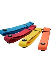 1Pc Multifunctional Fitness Sports Running Cycling Marathon Heart Rate Belt Chest Strap Replacement Elastic Strap (Excluding The Transmitter Shown In The Picture, The Product Only Has Straps) - Multicolor - View 6
