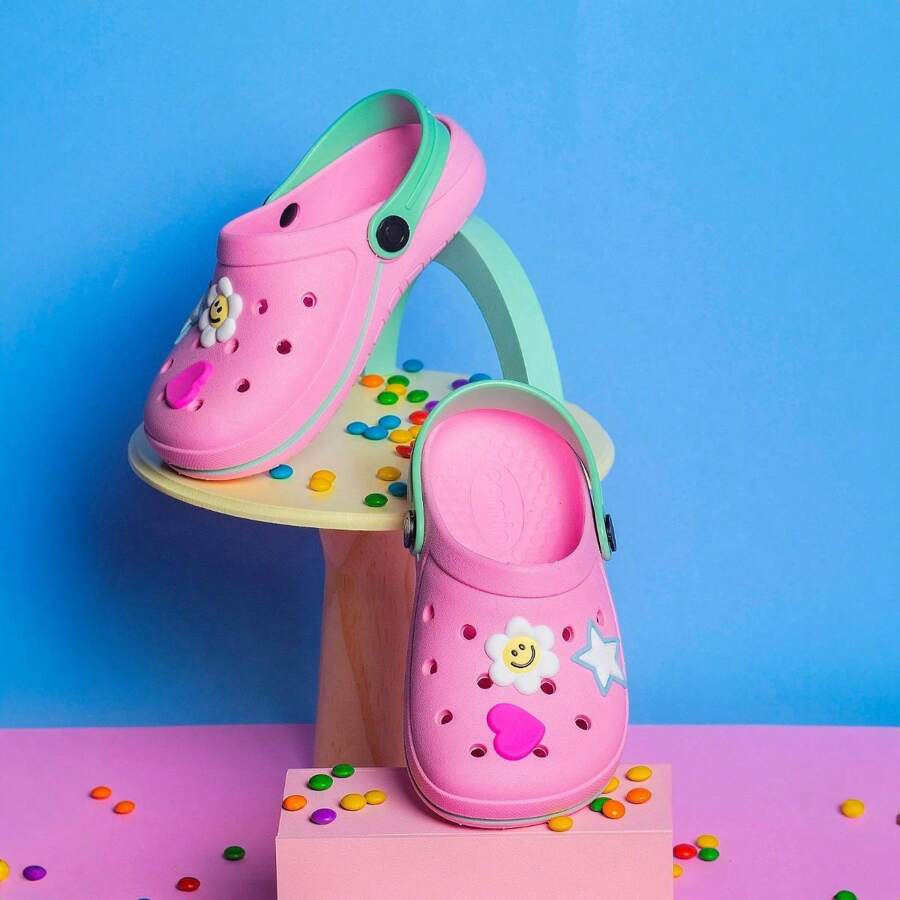 Kids Clogs - Hồng - Xem 1