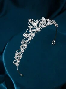 1 件时尚精致的女士花形皇冠，简约独特的设计，展现优雅魅力。如春花般绽放，散发迷人光彩。非常适合婚礼或派对。 - 彩色 - 查看 8