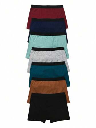 Tween Boys Underkläder 7-pack Enfärgade Enfärgade Underkläder