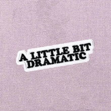 A Little Bit Dramatic Patch Embroidered Rider Applique Iron-On Sewing Badge Personalized DIY Clothing Material Embroidery Sewing Decal Patch Clothing Decoration Flower Badge Shoe Hat Bag Accessory Trash Embroidery Patch Summer, School - White - View 6