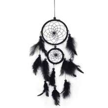 1 Peça Decoração de Casa Ornamento Pendente Filtro de Sonhos, Decoração de Quarto de Menina, Filtro de Sonhos Tecido à Mão com Penas, Sino Eólico, Lindo Presente de Aniversário, Decoração de Casa, Decoração de Quarto, Decoração de Parede