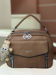 Wilson Bag Women's Fashion Multilayer Bag New Temperament Crossbody Bag - Lạc đà - Xem 2