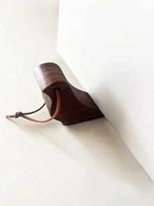 "Chặn cửa gỗ sồi và óc chó cao cấp - Hoàn hảo cho cửa trượt, chặn cửa bằng gỗ thủ công để ngăn chặn đóng sầm và kẹp ngón tay" - Nhiều màu - Xem 1