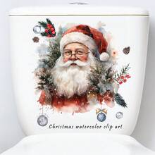 1 件熊猫马桶垫，防水加厚保暖马桶盖，适合常规尺码和加大码 - 彩色 - 查看 10