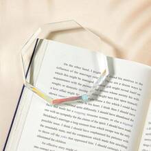 定制 1 件新家居桌面装饰摆件，温馨浪漫人造水晶透明八角形结婚周年生日礼物 - 無色 - 查看 3