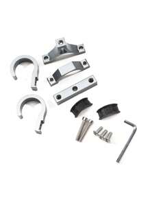 双金属电动滑板车挂钩 - 节省空间的自行车架，方便存放，坚固的管式衣架，方便的带扣挂钩，便携式设计，耐用的头盔架 - 兼容电动自行车和电动滑板车 - 彩色 - 查看 12