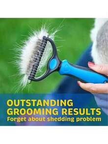 1 cái Lược massage loại bỏ lông Thiết bị loại bỏ lông cho thú cưng Lược chải lông mèo Lược chải lông chó Thiết bị loại bỏ lông cho thú cưng Lược chải lông mèo Lược chải lông mèo cho chó lông dài Lông ngắn Bàn chải chăm sóc sắc đẹp cho thú cưng Loại bỏ lớp phủ bên trong Phụ kiện cho chó - Nhiều màu - Xem 3