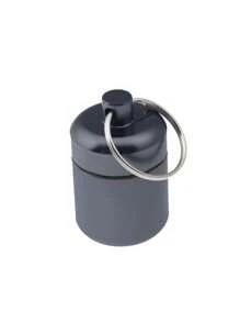 Hộp đựng thuốc mini - Thiết kế chống nước để bảo vệ chống ẩm, kết cấu hợp kim nhôm, móc chìa khóa tiện lợi để dễ dàng mang theo - Sắp xếp và bảo vệ thuốc hàng ngày của bạn - Nhiều màu - Xem 16