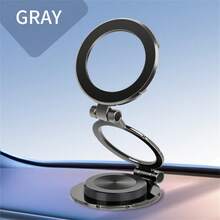 AmSengo 2024 热销折叠式磁性车载手机支架，磁性车载手机支架兼容 16、15、14、13、12，免提 - 彩色 - 查看 7