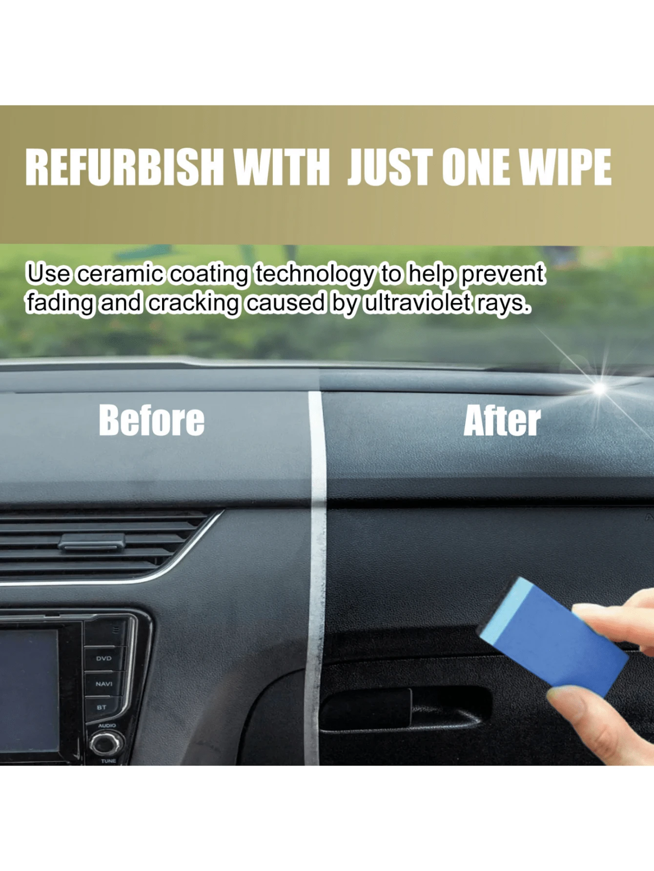 自動車プラスチック補修 洗浄 自動車内装 プラスチックダッシュボード ワニス補修 メンテナンス ダスト予防 SHEIN1111sale