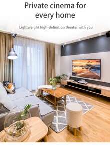 60-72-84-100-120-150英寸16：9简易折叠室内壁挂白色软幕可折叠可洗抗皱便携式软幕办公室会议户外露营投影幕布支持双面投影 - 白色 - 查看 7