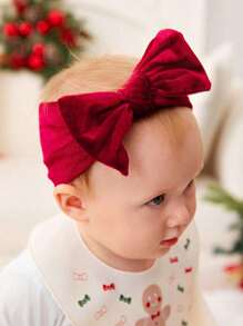 1/3 chiếc băng đô nhung, phụ kiện tóc cho bé, quà tặng ngày lễ tình yêu Valentine - Nhiều màu - Xem 4