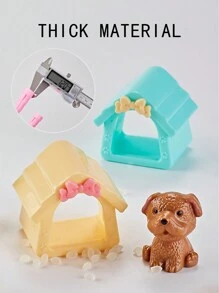 儿童梦幻城堡游戏屋玩具，适合女孩，组装娃娃别墅游戏屋，生日/圣诞礼物 - 彩色 - 查看 5