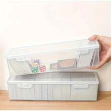 750 张塑料交易卡收纳盒，游戏卡盒 - 透明 - 查看 9