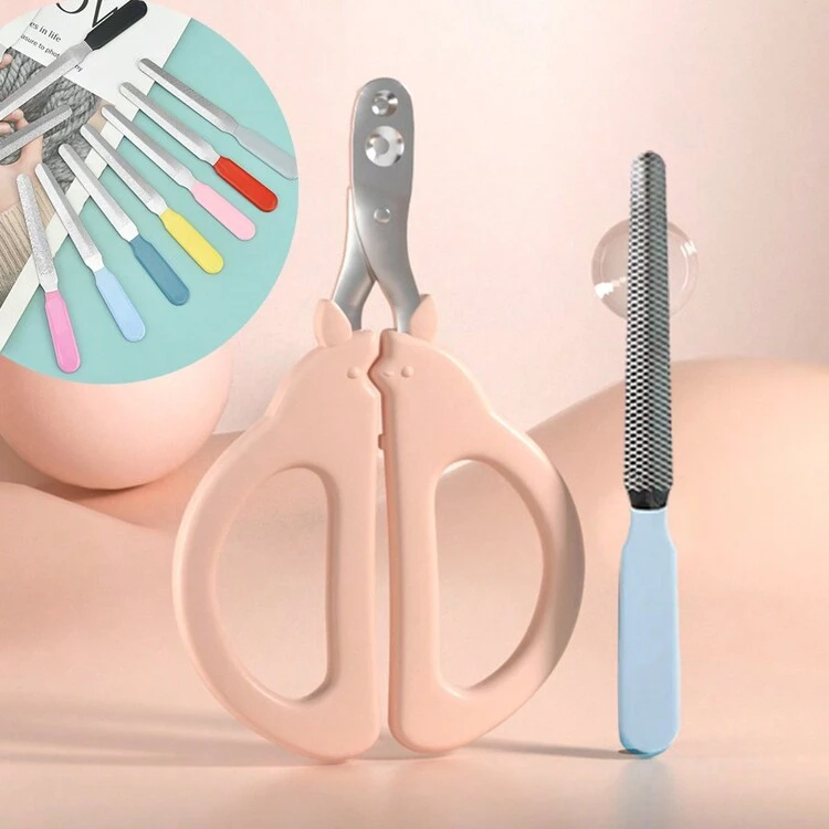 Professional Cat Nail Clippers With Guard Round Hole Anti Bleeding– Perfect For Cats Of All Sizes And Breeds - Multicolor - View 19