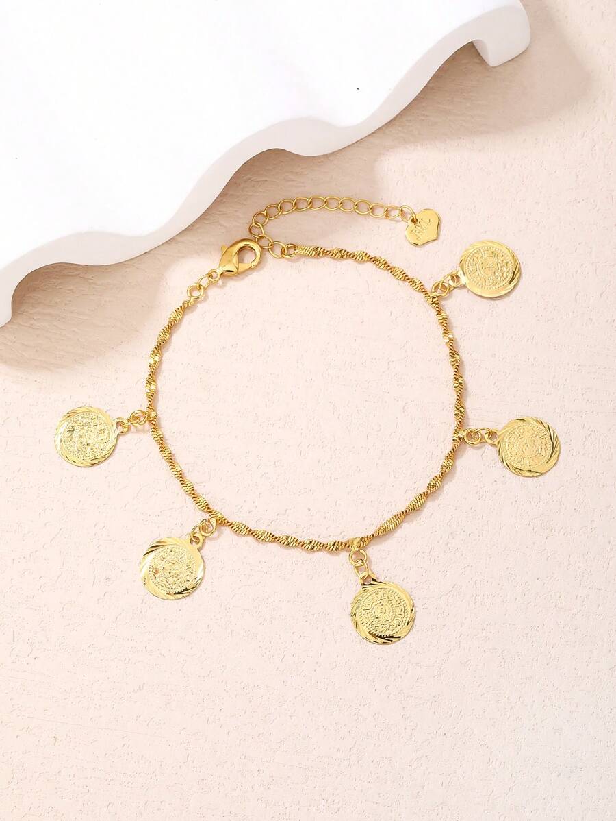 Pulsera con diseño de redondo