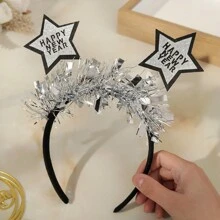 1 套 2025 年新年快乐头饰派对装饰配件，适合新年庆祝 - 彩色 - 查看 11