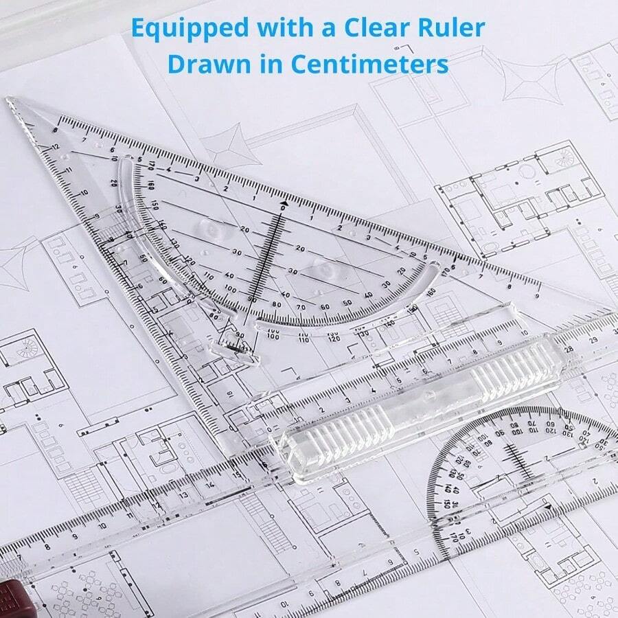 A3 Drawing Board Set, A3 Multifunctional Drawing Table With Adjustable