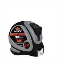 1 件 5M/3M/7.5M 双刻度伸缩尺，带软垫手柄，适用于切割、设计、测量和各种场合。黄色卷尺清晰耐磨，不会伤手。卷尺