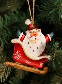 1PC Christmas Creative Ornaments Snowman Old Man Blessing Bag Snowflake Home Atmosphere Layout - Multicolor - View 7