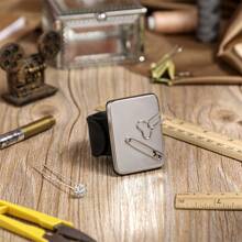 4把塑料发梳，适用于浓密/卷曲/稀疏/长/短发，男女通用，适合沙龙和家庭使用。磁性搭扣腕带，铁质吸盘发夹，缝纫用品，金属发夹造型工具梳，防静电发梳，美发造型工具，发饰