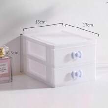 1pc Pink Jewelry Storage Box, Multi-Layer Makeup Organizer, Multi-Color/Multi-Tier Valentine Day Sun Travel Cool Back To School