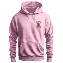 Warm Sweatshirt Various Colors Winter Comfortable Printed Make Country Front Back - 淺粉色 - 查看 2