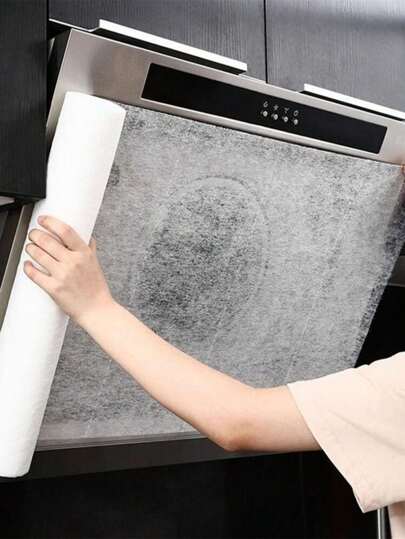 5m Oil Filter Paper Kitchen Hood Grease Filter Mesh Non-Woven Dust Cover For High Temperature, Home Decoration, Christmas Gifts, Home Gifts, Room Decoration