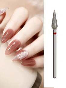 Bộ sản phẩm gồm: Đầu mài móng, mũi khoan móng, cọ làm sạch móng, dung dịch tẩy gel acrylic, dụng cụ đánh bóng móng, dụng cụ làm móng tay và móng chân. - Bạc - Xem 6