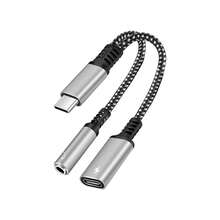 1 个二合一 10W 充电音频适配器，USB C 转 3.5 毫米 + Type-C 耳机插孔适配器兼容 iPhone 16/15/iPad Pro/// - 彩色 - 查看 7