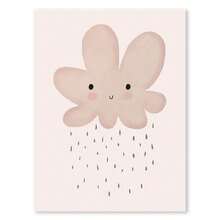 1 件婴儿可爱鹅豹熊樱桃蝴蝶墙壁艺术海报北欧帆布画和版画墙壁画儿童房装饰无框架 - 彩色 - 查看 28