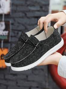 Giày thể thao nam chống trượt bền thời trang thường ngày Giày lười Giày lười - Nhiều màu - Xem 4