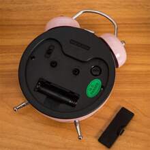 1 chiếc đồng hồ báo thức kim loại xoay thủ công, chuông reo lớn, quét xoay im lặng thích hợp cho phòng ngủ, phòng khách, quà tặng, trang trí nhà cửa, quà tặng trang trí phòng sinh nhật, tốt nghiệp, đồng hồ kỹ thuật số, trang trí phòng ngủ, trang trí ký túc xá, trở lại trường, trang trí trường học, bất ngờ khi đến trường - Nhiều màu - Xem 5