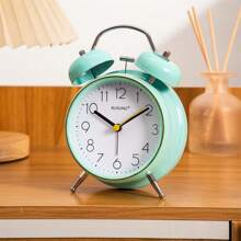 1 chiếc đồng hồ báo thức kim loại xoay thủ công, chuông reo lớn, quét xoay im lặng thích hợp cho phòng ngủ, phòng khách, quà tặng, trang trí nhà cửa, quà tặng trang trí phòng sinh nhật, tốt nghiệp, đồng hồ kỹ thuật số, trang trí phòng ngủ, trang trí ký túc xá, trở lại trường, trang trí trường học, bất ngờ khi đến trường - Nhiều màu - Xem 6