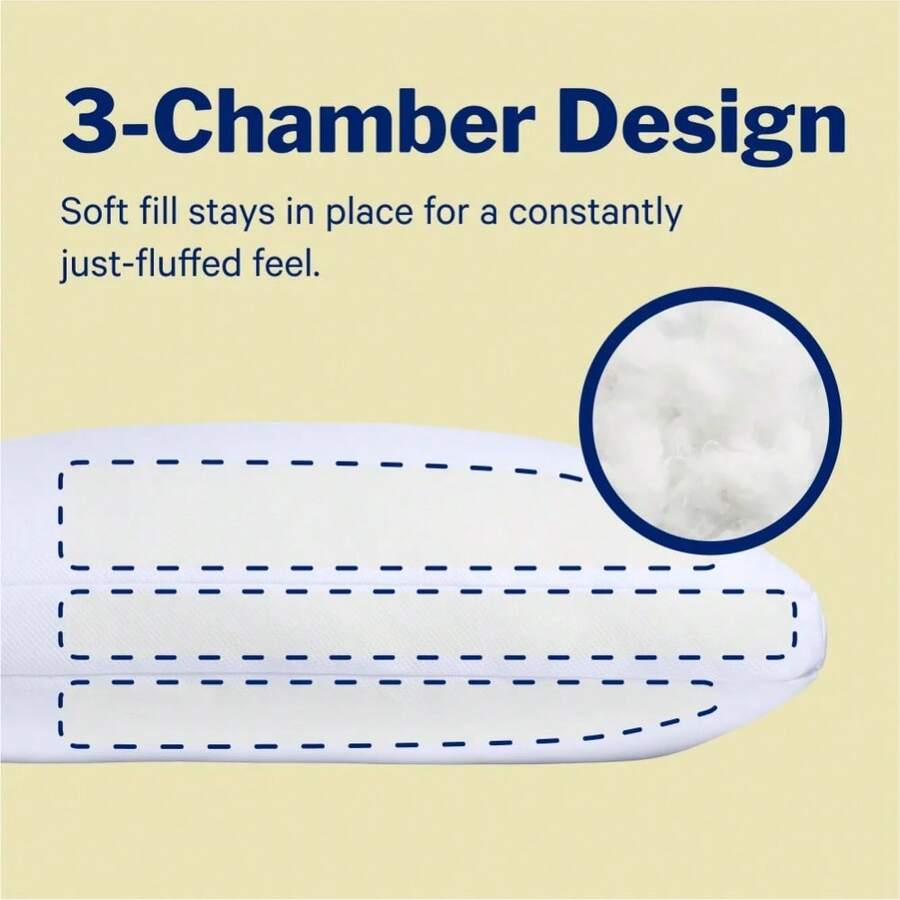 Casper Essential Cooling Fiber Pillow, Standard SHEIN USA