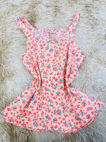 Women's Blouse With Braided Collar Detail And Crepe Casual - Hồng - Xem 2