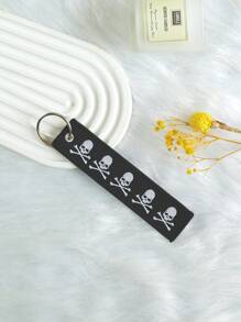 XIANG YU Double-Sided Embroidered Keychain - 3x13cm, Featuring Personalized Short Phrases, Words, & Unique Identity Markers Car Accessories Bag Charm Backpack For School Cute Goth Y2k Bag Accessories Lanyards With Id Holder Car Accessories Bag Charms Christmas Gift Car Accessories Teacher Friend Sister Gift Ideas - Multicolor - View 12