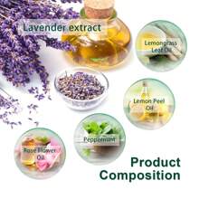 6pcs Body Restore Shower Tablets Gently Relieve Body Pressure Relax The Mind And Body And Clean The Body - Green - View 11