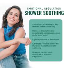 6pcs Body Restore Shower Tablets Gently Relieve Body Pressure Relax The Mind And Body And Clean The Body - Green - View 5