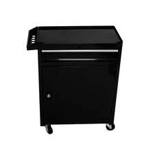 Detachable 5-Drawer Tool Chest With Bottom Cabinet And Adjustable Shelf – Ultimate Storage Solution - 黑色 - 查看 2
