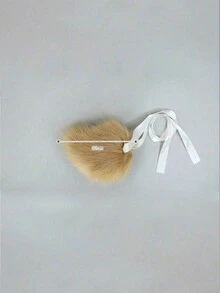 1/2pcs Kawaii Rabbit Tail Plush Bag Accessories, Kawaii Rabbit Tail Plush Fursuit Tails Anime Cosplay Costume Props Fluffy Lolita Furry Bunny Tail For Party Role Play, Present Car Accessories Women Key Chain Charms Plushie,Halloween Gifts - Multicolor - View 8