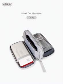 Bolsa organizadora electrónica, organizador electrónico portátil y a prueba de agua- Accesorios de viaje a China- Estuche de almacenamiento universal para cables, teléfonos celulares, batería externa